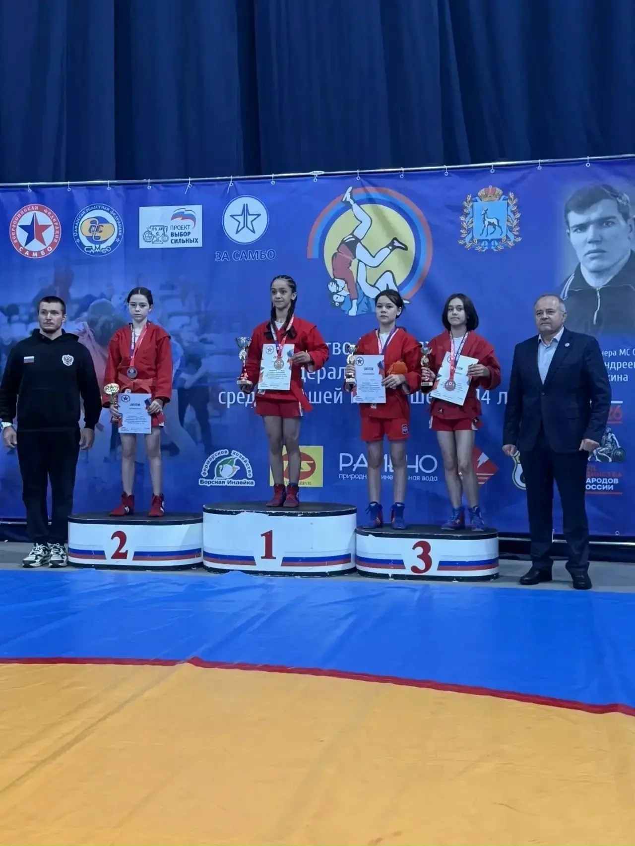 Первенство Приволжского федерального округа по самбо среди юношей и девушек 12–14 лет, посвящённое памяти тренера, мастера спорта СССР Михаила Андреевича Аношкина